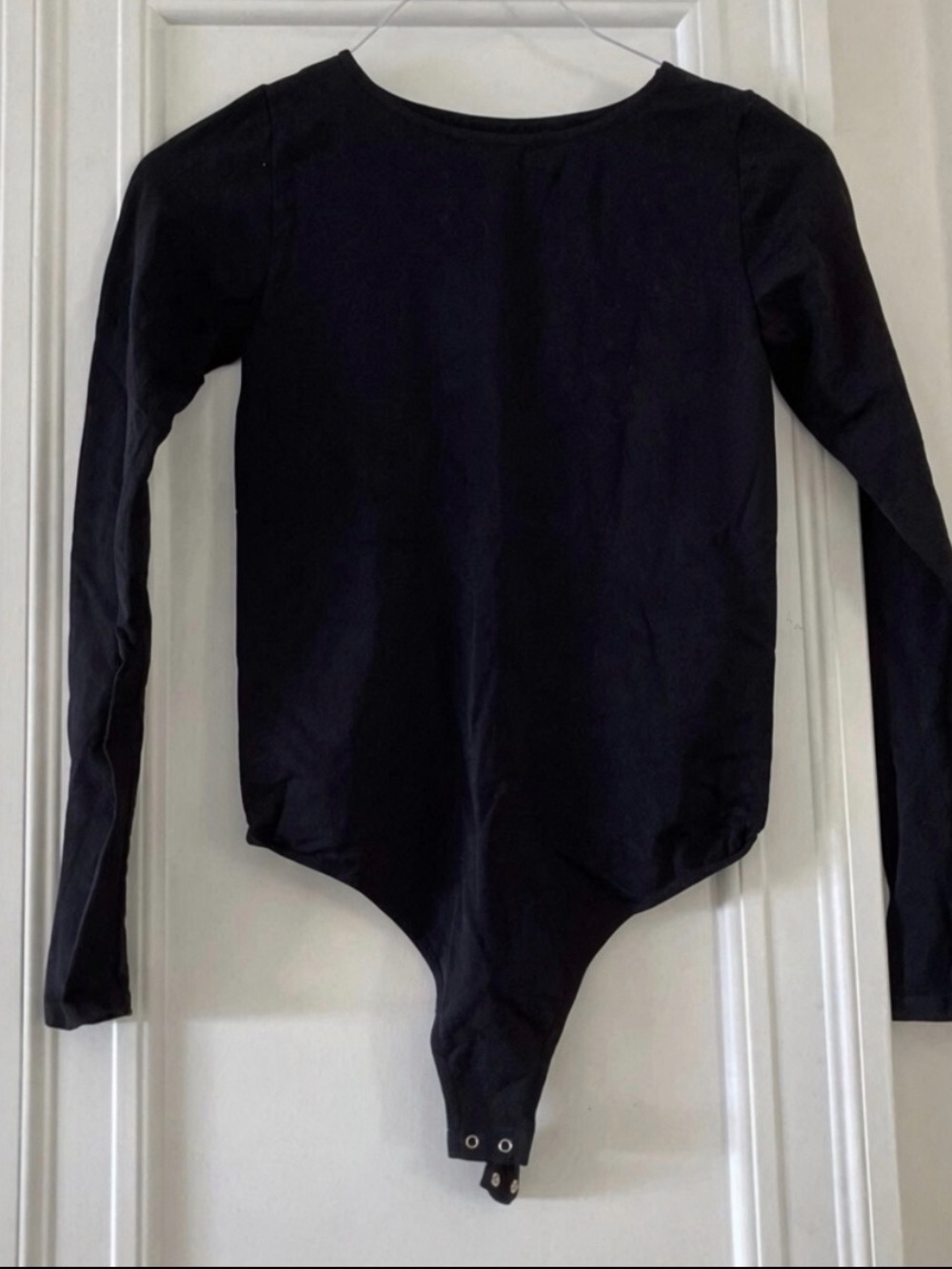 Women's  Free People Black long sleeve body suit - M/L